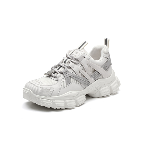 Tata/他她2021秋时尚拼接厚底休闲老爹鞋百搭新款女鞋GZT06CM1