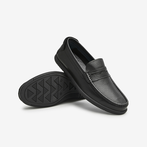 Tata/他她2023春时尚经典百搭一脚蹬休闲男皮鞋单鞋新MCQ01AM3