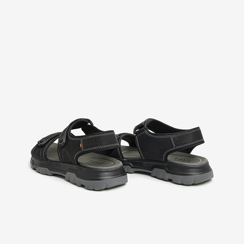 Tata/他她2023夏时尚百搭简约舒适凉鞋男新款QDA01BL3