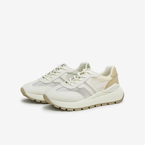 Tata/他她2023夏商场同款时尚百搭简约厚底休闲鞋新款W9IA2BM3