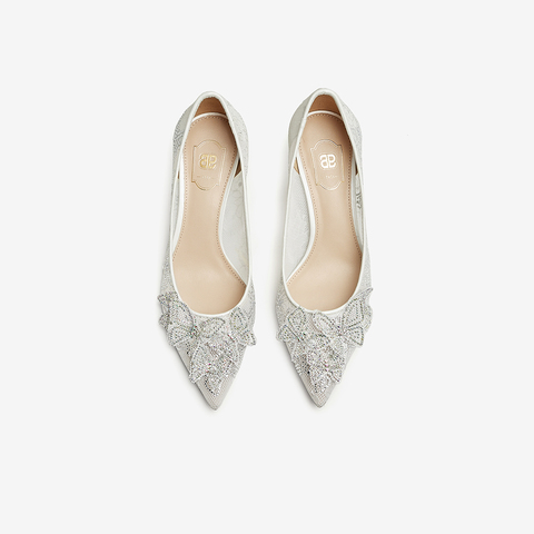 Tata/他她2023夏商场同款时尚潮流百搭高跟单鞋女新款7DDP8BQ3