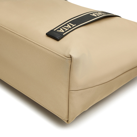 Tata/他她2023秋商场同款时尚百搭拼接大容量托特包新X3139CX3