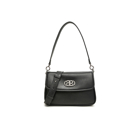 Tata/他她2023秋商场同款时尚复古简约百搭邮差包新款X3111CX3