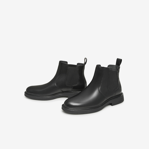 Tata/他她2023冬商场同款时尚休闲皮革男靴新款21040DD3