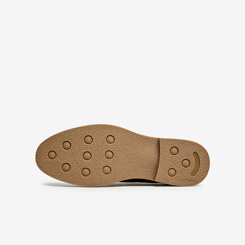 Tata/他她2023冬简约百搭系带纯色休闲皮鞋男新款VEI01DM3