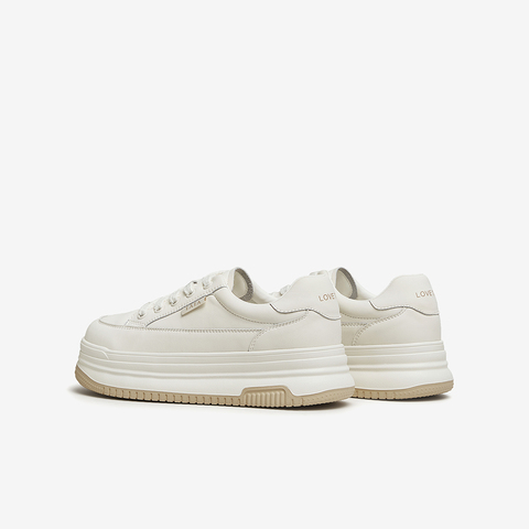 Tata/他她2024春时尚休闲百搭厚底圆头休闲鞋女新款DWBX1AM4