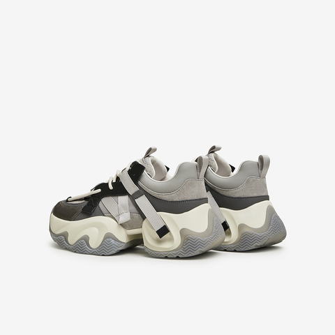 Tata/他她2024春时尚休闲厚底圆头撞色热门老爹鞋新款DGAF1AM4