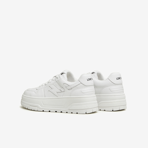 TATA/他她2024春商场同款休闲时尚厚底圆头女板鞋新款GEC01AM4