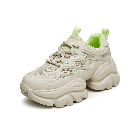 Tata/他她2024夏时尚简约休闲百搭女老爹鞋新款WOG16BM4