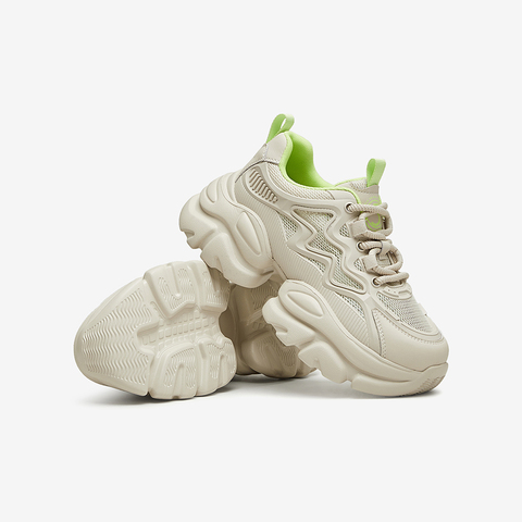 Tata/他她2024夏时尚简约休闲百搭女老爹鞋新款WOG16BM4