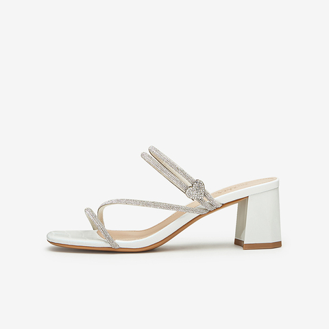 Tata/他她2024夏商场同款简约百搭时尚休闲拖鞋新款XBD03BT4