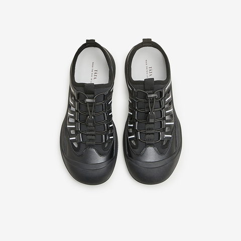 Tata/他她2024夏商场同款时尚运动女后空凉鞋女新款WZE04BH4