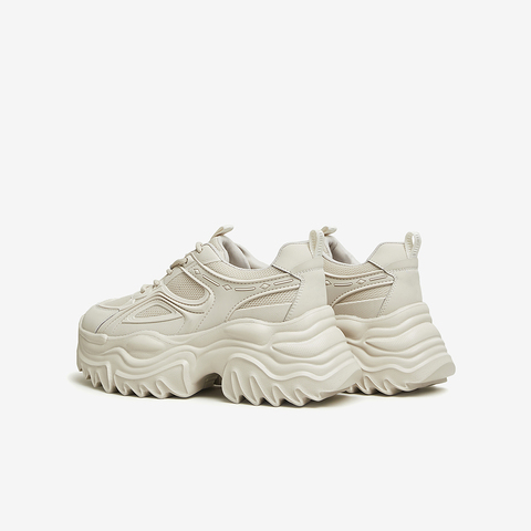 TATA/他她2024春商场同款休闲纯色时尚百搭老爹鞋女新款WH201AM4