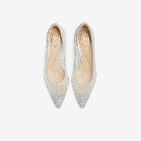 TATA/他她2024春商场同款时尚简约气质浅口女单鞋新款7DDU5AQ4