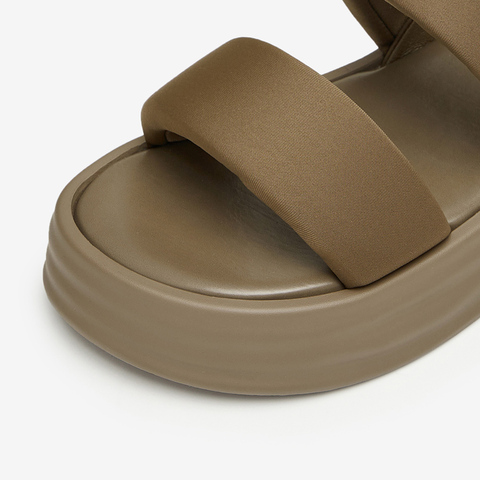 Tata/他她2024夏商场同款时尚舒适休闲凉鞋女鞋新款WL601BL4