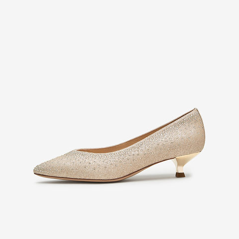 TATA/他她2024秋商场同款时尚女低平跟单鞋新款FVZA8CQ4