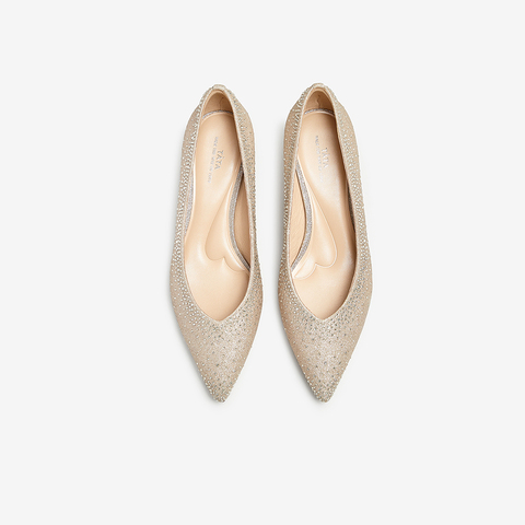 TATA/他她2024秋商场同款时尚女低平跟单鞋新款FVZA8CQ4