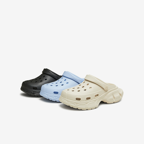 Tata/他她2024秋女时尚休闲洞洞鞋新款HHZ01CH4