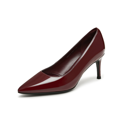 Tata/他她2024秋商场同款时尚休闲浅口单鞋女新款7DDY5CQ4