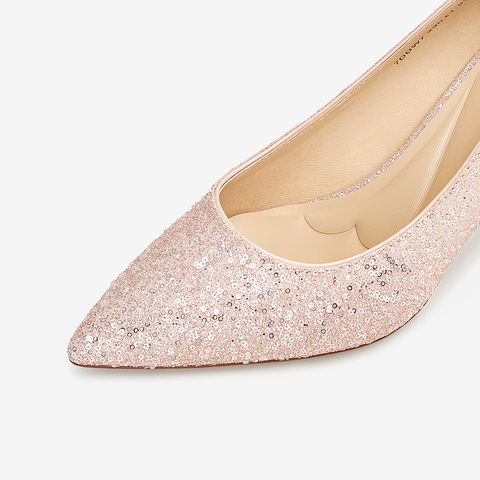 TATA/他她2024秋商场同款时尚简约气质女款单鞋新款7DDW7CQ4