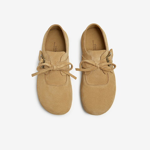 Tata/他她2024秋商场同款时尚休闲勃肯鞋女新款CFZ01CM4