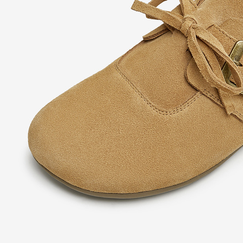 Tata/他她2024秋商场同款时尚休闲勃肯鞋女新款CFZ01CM4