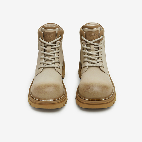 Tata/他她2024冬商场同款时尚休闲马丁靴女新款CET01DD4