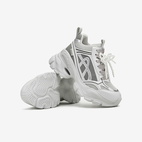 TATA/他她2024冬商场同款时尚休闲老爹鞋女新款CDZ01DM4