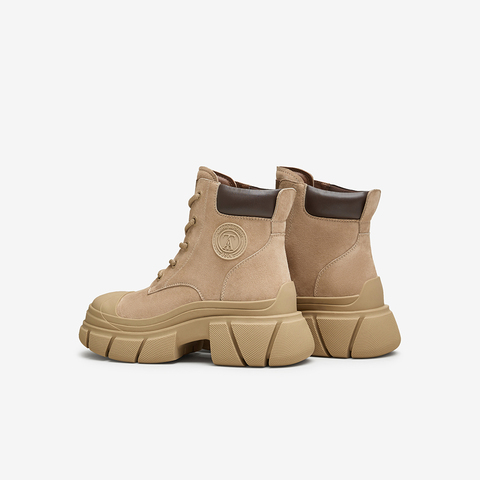 TATA/他她2024冬商场同款时尚休闲工装鞋女新款CCE01DD4