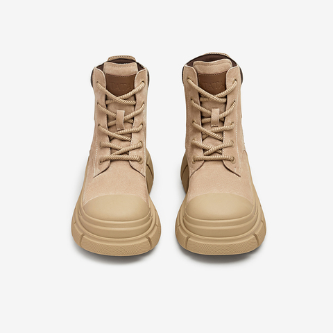 TATA/他她2024冬商场同款时尚休闲工装鞋女新款CCE01DD4