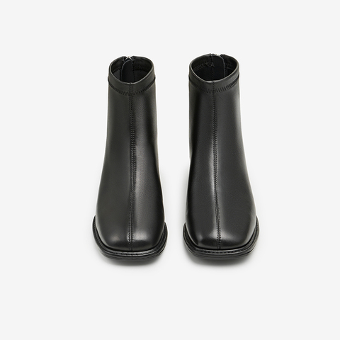 Tata/他她2024冬商场同款时尚休闲时装短靴女新款XJE01DD4