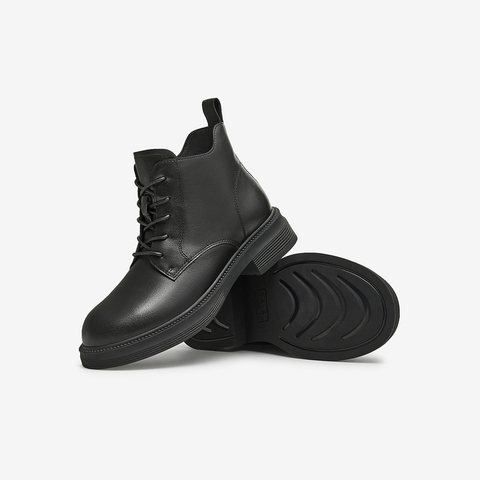 TATA/他她2024冬商场同款时尚休闲马丁靴女新款WXL02DD4