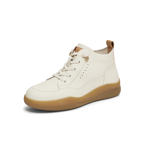 TATA/他她2024冬商场同款时尚休闲豆豆鞋女新款7D641DD4