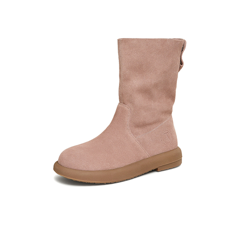 TATA/他她2024冬商场同款时尚休闲时装长靴女新款CGY01DS4