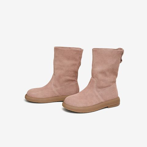 TATA/他她2024冬商场同款时尚休闲时装长靴女新款CGY01DS4