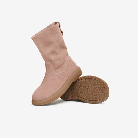 TATA/他她2024冬商场同款时尚休闲时装长靴女新款CGY01DS4
