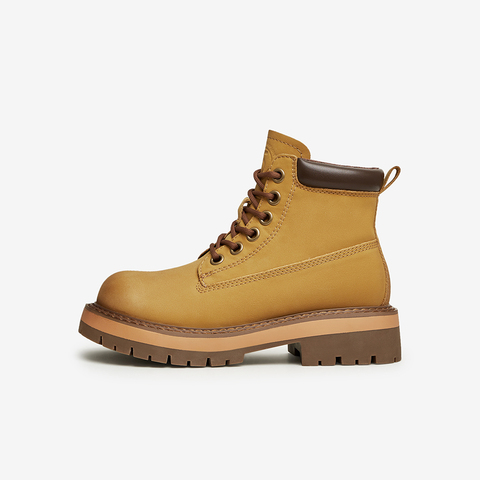 TATA/他她2024冬商场同款时尚休闲工装靴女新款WZR01DD4