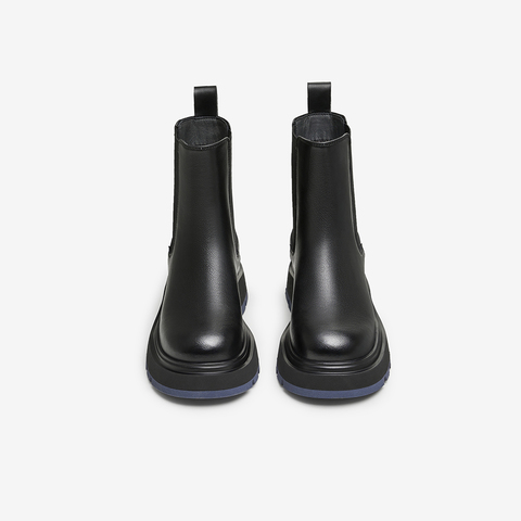 TATA/他她2024冬商场同款时尚休闲切尔西靴女新款WJZ03DD4