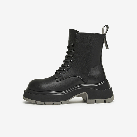 TATA/他她2024冬商场同款时尚休闲马丁靴女新款WJZ04DD4