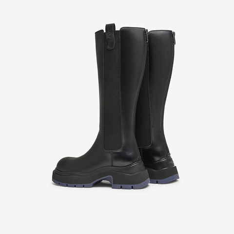 TATA/他她2024冬商场同款时尚休闲切尔西靴女新款WJZ05DG4