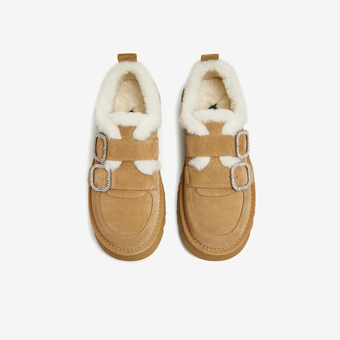 TATA/他她2024冬时尚休闲勃肯鞋女新款WDX28DM4