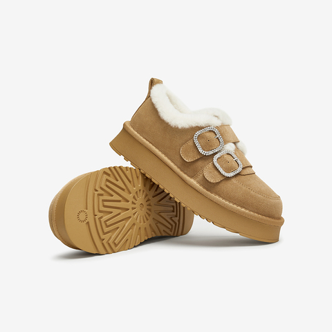 TATA/他她2024冬时尚休闲勃肯鞋女新款WDX28DM4