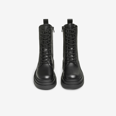 TATA/他她2024冬商场同款时尚休闲马丁靴女新款7C961DZ4