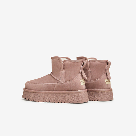 TATA/他她2024冬商场同款时尚休闲雪地靴女新款CGK01DD4