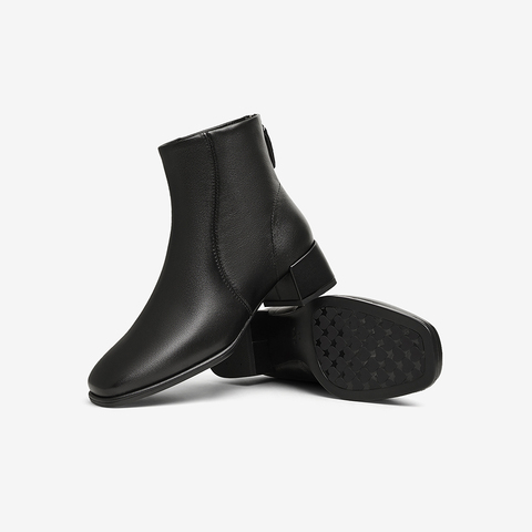 TATA/他她2024冬商场同款时尚休闲时装短靴女新款7AC56DD4