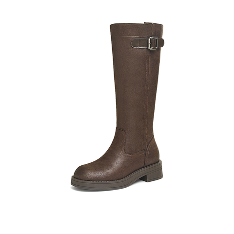 TATA/他她2024冬时尚休闲时装长靴女新款CY601DG4