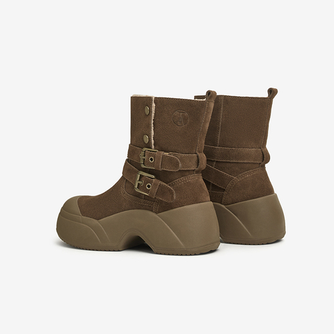 TATA/他她2024冬时尚休闲雪地靴女新款CX501DZ4