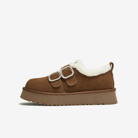 TATA/他她2024冬时尚休闲勃肯鞋女新款WDX28DM4