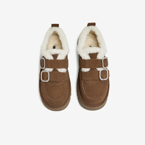 TATA/他她2024冬时尚休闲勃肯鞋女新款WDX28DM4