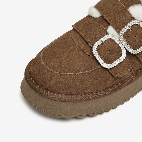 TATA/他她2024冬时尚休闲勃肯鞋女新款WDX28DM4